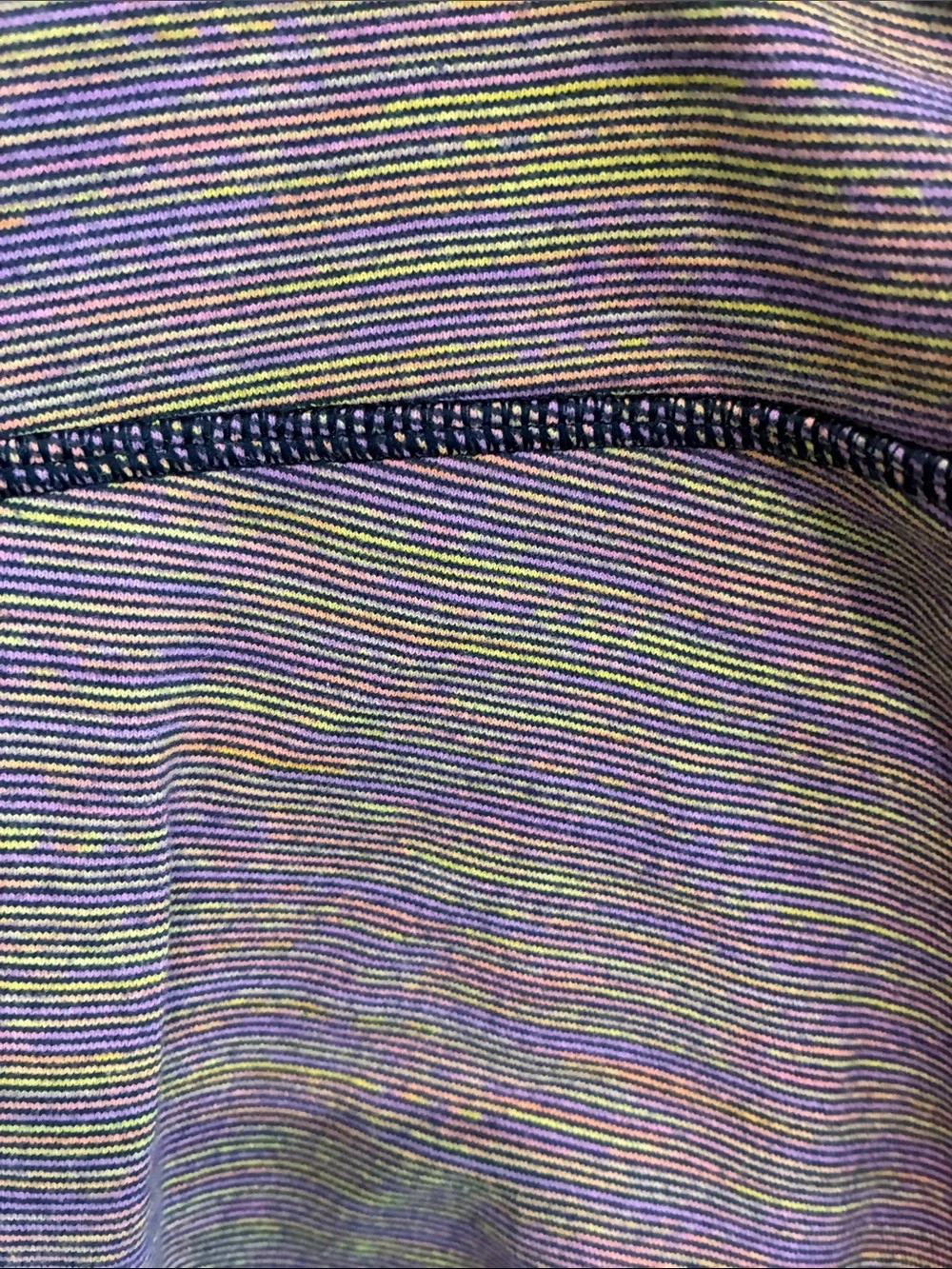 Girls' Purple Heather Capri Leggings - Brand Not Visible
